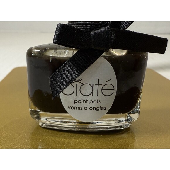 Ciate Caviar Pearl Black & Paint Pots Nail Polish Ghetto Fabulous 017 Mani Set - Picture 2 of 11